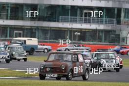 Silverstone Classic 2019 Mini Parade At the Home of British Motorsport. 26-28 July 2019 Free for editorial use only  Photo credit – JEP