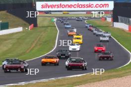 Silverstone Classic 2019 Supercar Parade At the Home of British Motorsport. 26-28 July 2019 Free for editorial use only  Photo credit – JEP