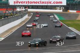 Silverstone Classic 2019 Mazda Parade At the Home of British Motorsport. 26-28 July 2019 Free for editorial use only  Photo credit – JEP