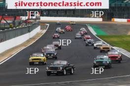 Silverstone Classic 2019 Triumph Parade At the Home of British Motorsport. 26-28 July 2019 Free for editorial use only  Photo credit – JEP