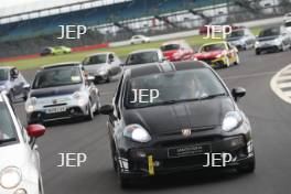 Silverstone Classic 2019 Abarth Parade At the Home of British Motorsport. 26-28 July 2019 Free for editorial use only  Photo credit – JEP