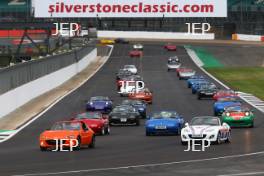 Silverstone Classic 2019 Mazda Parade At the Home of British Motorsport. 26-28 July 2019 Free for editorial use only  Photo credit – JEP