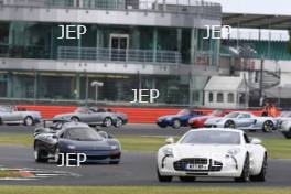 Silverstone Classic 2019 Supercar Parade At the Home of British Motorsport. 26-28 July 2019 Free for editorial use only  Photo credit – JEP