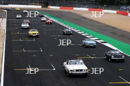 Silverstone Classic 2019 Parade At the Home of British Motorsport. 26-28 July 2019 Free for editorial use only  Photo credit – JEP