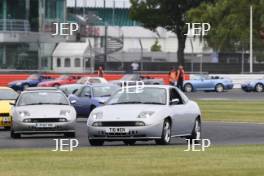 Silverstone Classic 2019 Fiat Parade At the Home of British Motorsport. 26-28 July 2019 Free for editorial use only  Photo credit – JEP