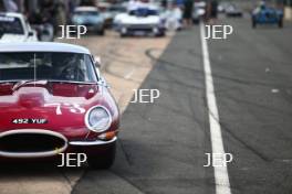 Silverstone Classic 2019 73 COTTINGHAM James, GB, STANLEY Harvey, GB, Jaguar E-type At the Home of British Motorsport. 26-28 July 2019 Free for editorial use only Photo credit – JEP