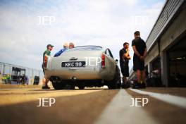 Silverstone Classic 2019 Aston Martin DB4 At the Home of British Motorsport. 26-28 July 2019 Free for editorial use only Photo credit – JEP