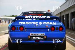 Silverstone Classic 2019 123 WOOD Ric, GB, MORGAN Adam, GB, Nissan Skyline GTR  At the Home of British Motorsport. 26-28 July 2019 Free for editorial use only Photo credit – JEP