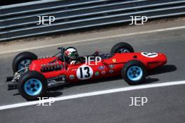 Silverstone Classic 2019 Jo Colasacco 1965 F1 Ferrari  At the Home of British Motorsport. 26-28 July 2019 Free for editorial use only  Photo credit – JEP 