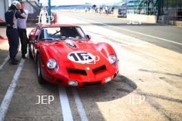 Silverstone Classic 2019 16 HALUSA Lukas, AT, HALUSA Niklas, AT, Ferrari 250GT Breadvan At the Home of British Motorsport. 26-28 July 2019 Free for editorial use only Photo credit – JEP