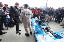 Silverstone Classic 2019 Sir Jackie Stewart - 1969 Matra MS80-02 At the Home of British Motorsport. 26-28 July 2019 Free for editorial use only  Photo credit – JEP 