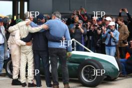 Silverstone Classic 2019 Sir Jackie Stewart - 1969 Matra MS80-02 At the Home of British Motorsport. 26-28 July 2019 Free for editorial use only  Photo credit – JEP 