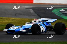 Silverstone Classic 2019 Sir Jackie Stewart - 1969 Matra MS80-02 At the Home of British Motorsport. 26-28 July 2019 Free for editorial use only  Photo credit – JEP 