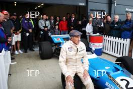 Silverstone Classic 2019 Sir Jackie Stewart - 1969 Matra MS80-02 At the Home of British Motorsport. 26-28 July 2019 Free for editorial use only  Photo credit – JEP 