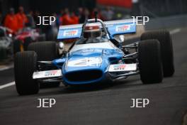 Silverstone Classic 2019 Sir Jackie Stewart - 1969 Matra MS80-02 At the Home of British Motorsport. 26-28 July 2019 Free for editorial use only  Photo credit – JEP 