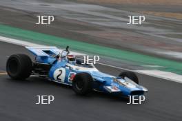 Silverstone Classic 2019 Sir Jackie Stewart - 1969 Matra MS80-02 At the Home of British Motorsport. 26-28 July 2019 Free for editorial use only  Photo credit – JEP 