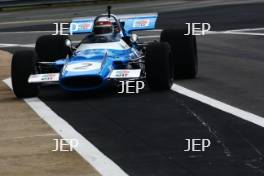 Silverstone Classic 2019 Sir Jackie Stewart - 1969 Matra MS80-02 At the Home of British Motorsport. 26-28 July 2019 Free for editorial use only  Photo credit – JEP 