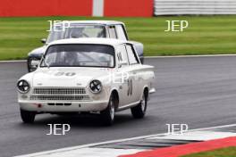 Silverstone Classic 2019 30 DUTTON Richard, GB, Ford Lotus Cortina At the Home of British Motorsport. 26-28 July 2019 Free for editorial use only  Photo credit – JEP