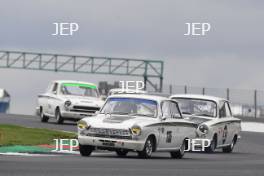 Silverstone Classic 2019 135 REYNOLDS Peter, GB, QUINTERO Daniel, GB, Ford Lotus Cortina At the Home of British Motorsport. 26-28 July 2019 Free for editorial use only  Photo credit – JEP