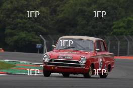 Silverstone Classic 2019 146 SMAIL Desmond, GB, MANN Henry, GB, Ford Lotus Cortina At the Home of British Motorsport. 26-28 July 2019 Free for editorial use only  Photo credit – JEP