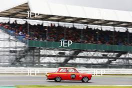 Silverstone Classic 2019 191 HOLME Mark, GB, GREENSALL Nigel, GB, Ford Lotus Cortina At the Home of British Motorsport. 26-28 July 2019 Free for editorial use only  Photo credit – JEP