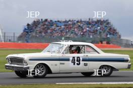 Silverstone Classic 2019 49 NYBLAEUS Nils-Fredrik, SE, WELCH Jeremy, GB, Ford Falcon Sprint At the Home of British Motorsport. 26-28 July 2019 Free for editorial use only  Photo credit – JEP