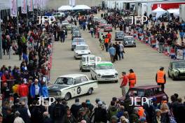 Silverstone Classic 2019 Assembly Area At the Home of British Motorsport. 26-28 July 2019 Free for editorial use only  Photo credit – JEP