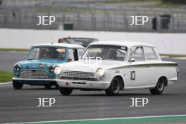 Silverstone Classic 2019 Andy WOLFE Ford Lotus Cortina At the Home of British Motorsport. 26-28 July 2019 Free for editorial use only  Photo credit – JEP