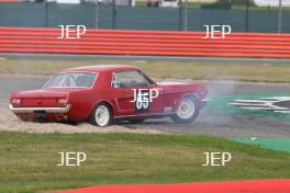 Silverstone Classic 2019 85 NAISMITH Nick, GB, NAISMITH Harry, GB, Ford Mustang At the Home of British Motorsport. 26-28 July 2019 Free for editorial use only  Photo credit – JEP