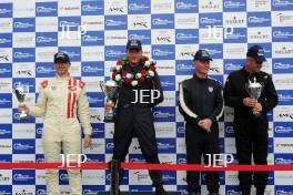 Silverstone Classic 2019 Podium At the Home of British Motorsport. 26-28 July 2019 Free for editorial use only  Photo credit – JEP