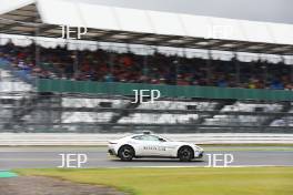 Silverstone Classic 2019 Aston Martin Safety Car At the Home of British Motorsport. 26-28 July 2019 Free for editorial use only  Photo credit – JEP