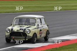 Silverstone Classic 2019 27 BOTTOMLEY Kevin, GB, LEWIS Jonathan, GB, Morris Mini Cooper S At the Home of British Motorsport. 26-28 July 2019 Free for editorial use only  Photo credit – JEP