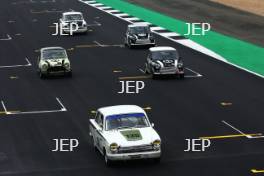 Silverstone Classic 2019 135 REYNOLDS Peter, GB, QUINTERO Daniel, GB, Ford Lotus Cortina At the Home of British Motorsport. 26-28 July 2019 Free for editorial use only  Photo credit – JEP