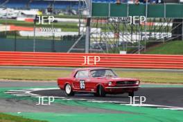 Silverstone Classic 2019 85 NAISMITH Nick, GB, NAISMITH Harry, GB, Ford Mustang At the Home of British Motorsport. 26-28 July 2019 Free for editorial use only  Photo credit – JEP