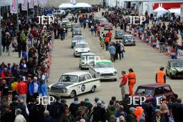 Silverstone Classic 2019 Assembly Area At the Home of British Motorsport. 26-28 July 2019 Free for editorial use only  Photo credit – JEP