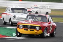 Silverstone Classic 2019 Olivier HART Alfa Romeo Giulia Sprint GTA At the Home of British Motorsport. 26-28 July 2019 Free for editorial use only  Photo credit – JEP