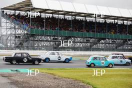 Silverstone Classic 2019 82 DEATH Harvey, GB, DEETH Rupert, GB, Austin Mini Cooper S At the Home of British Motorsport. 26-28 July 2019 Free for editorial use only  Photo credit – JEP