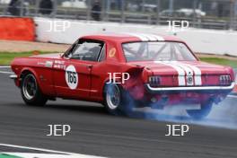 Silverstone Classic 2019 166 FENN Rob, GB, HILL Jake, GB, Ford Mustang At the Home of British Motorsport. 26-28 July 2019 Free for editorial use only  Photo credit – JEP