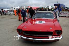 Silverstone Classic 2019 9 DAVIES Craig, GB, Ford Mustang At the Home of British Motorsport. 26-28 July 2019 Free for editorial use only  Photo credit – JEP