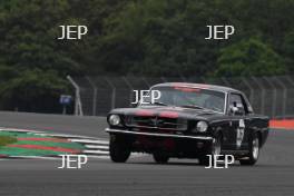 Silverstone Classic 2019 EVANS / BRADSHAW Ford Mustang At the Home of British Motorsport. 26-28 July 2019 Free for editorial use only  Photo credit – JEP