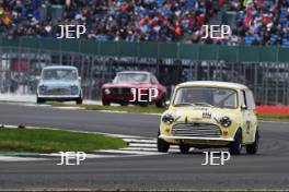 Silverstone Classic 2019 28 LOW Raymond, GB, HARRISON Andy, GB, Morris Mini Cooper S At the Home of British Motorsport. 26-28 July 2019 Free for editorial use only  Photo credit – JEP