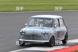 Silverstone Classic 2019 711 LEWIS Dan, GB, Austin Mini Cooper S At the Home of British Motorsport. 26-28 July 2019 Free for editorial use only  Photo credit – JEP