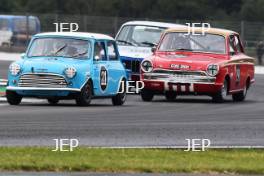 Silverstone Classic 2019 21 EDGECOMBE Dave, GB, Austin Mini Cooper S At the Home of British Motorsport. 26-28 July 2019 Free for editorial use only  Photo credit – JEP