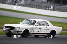 Silverstone Classic 2019 17 BARTRUM David, GB, CAINE Michael, GB, Ford Mustang At the Home of British Motorsport. 26-28 July 2019 Free for editorial use only  Photo credit – JEP