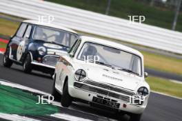 Silverstone Classic 2019 42 SPIERS John, GB, Ford Lotus Cortina At the Home of British Motorsport. 26-28 July 2019 Free for editorial use only  Photo credit – JEP