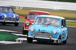 Silverstone Classic 2019 21 EDGECOMBE Dave, GB, Austin Mini Cooper S At the Home of British Motorsport. 26-28 July 2019 Free for editorial use only  Photo credit – JEP