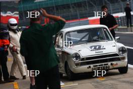 Silverstone Classic 2019 O.STREEK / M.STREEK Ford Lotus Cortina At the Home of British Motorsport. 26-28 July 2019 Free for editorial use only  Photo credit – JEP