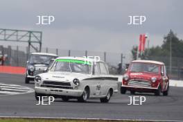 Silverstone Classic 2019 169 WATTS Simon, GB, GIORDANELLI Roberto, GB, Ford Lotus Cortina At the Home of British Motorsport. 26-28 July 2019 Free for editorial use only  Photo credit – JEP