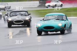 The Classic, Silverstone 2021 52 Rhea Sautter / Andy Newall - Jaguar E-type  At the Home of British Motorsport. 30th July – 1st August Free for editorial use only