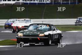 The Classic, Silverstone 2021 9 Richard Meins - Jaguar TWR XJS At the Home of British Motorsport. 30th July – 1st August Free for editorial use only